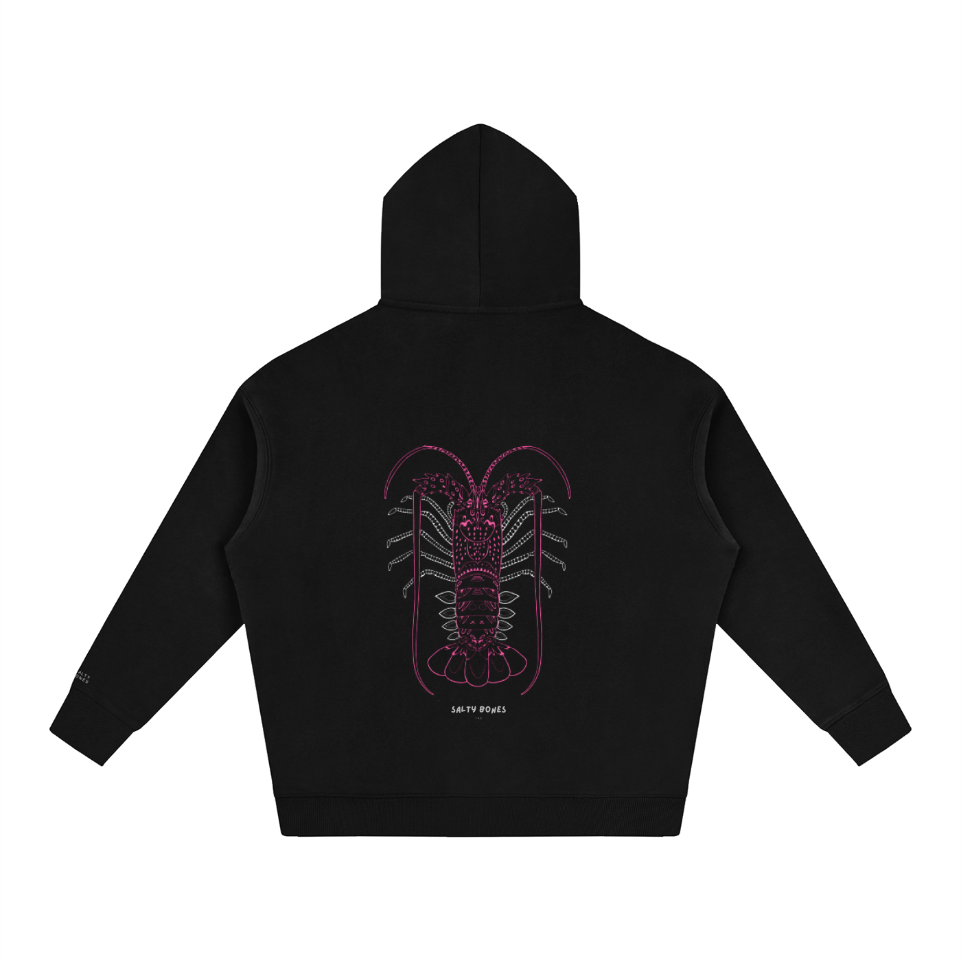 ‘pink’ Oversize Fleeced Hoodie
