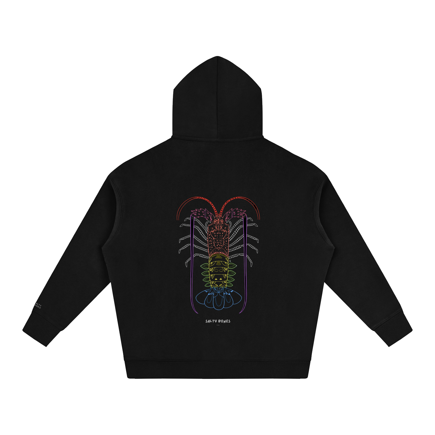 ‘multi’ Oversize fleece Hoodie